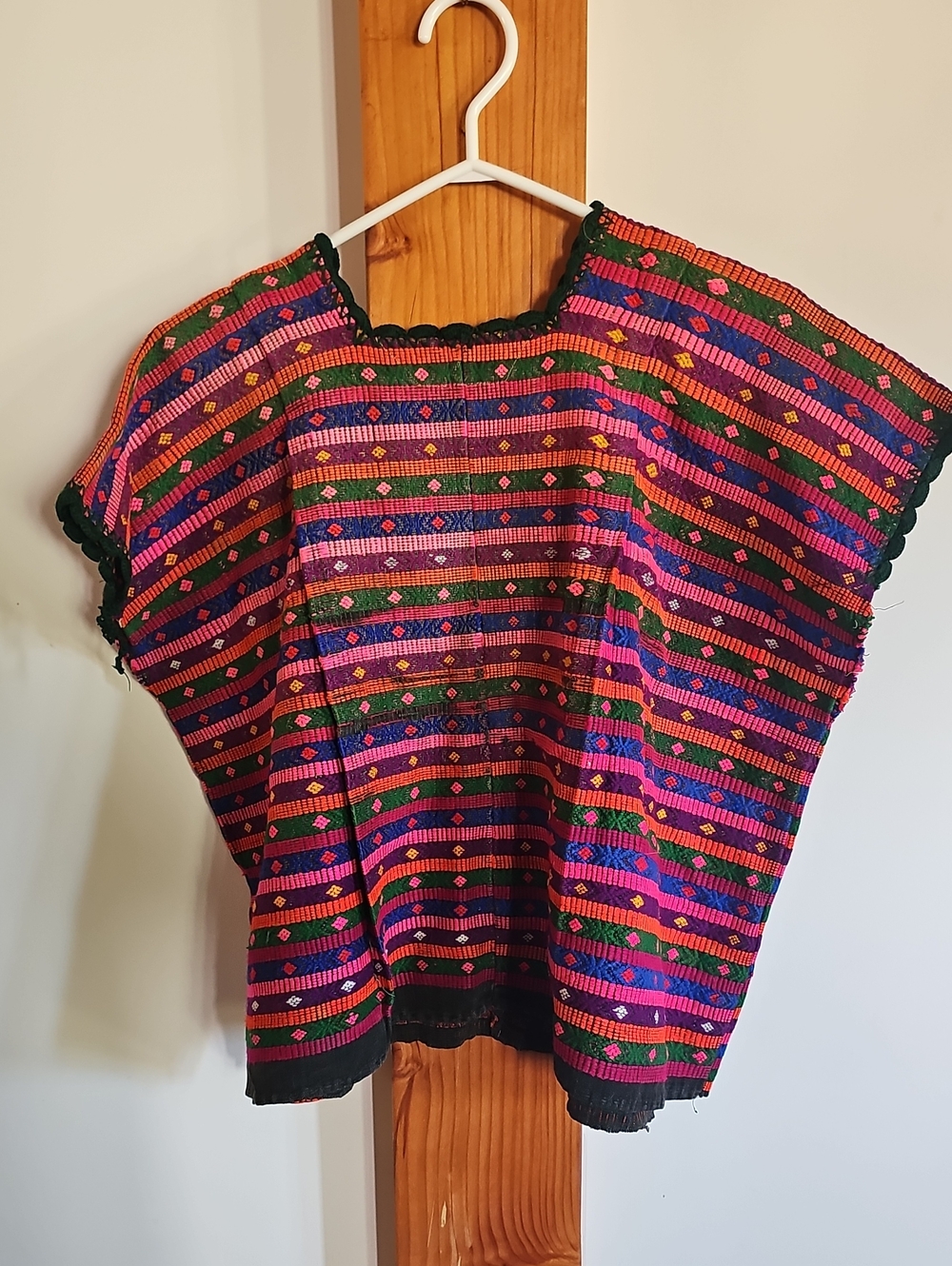 Vintage Handwoven Fabric ( Upcyclers Dream)